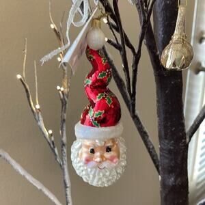 Holiday Christopher Radko — Holly Wiggle Nick Collectable 2002 mouth blown